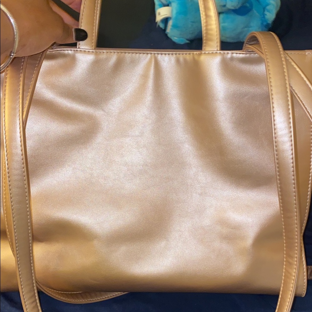 Copper Telfar bag size medium